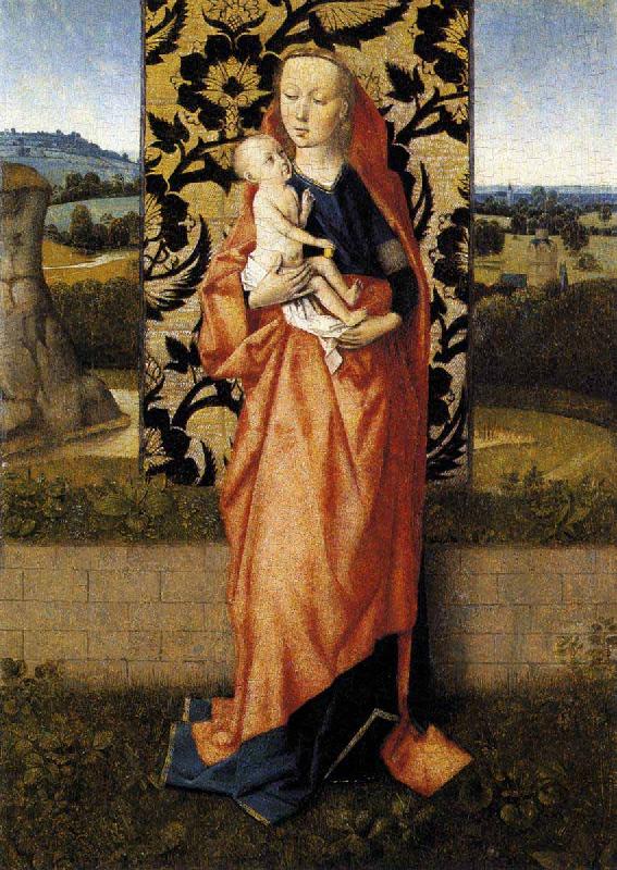Dieric Bouts Virgin and Child Sweden oil painting art